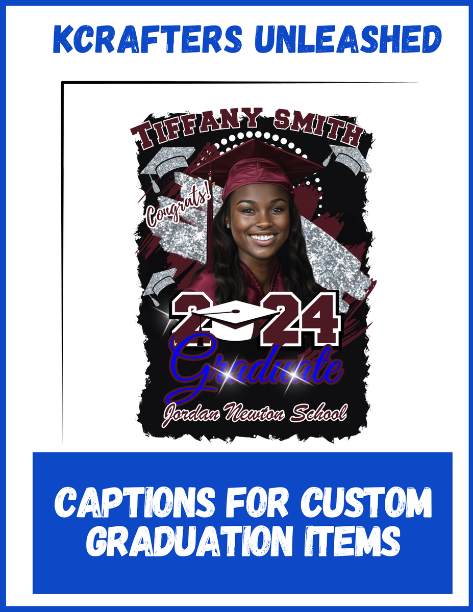 Grad caption ebook – Smh Customized LLC