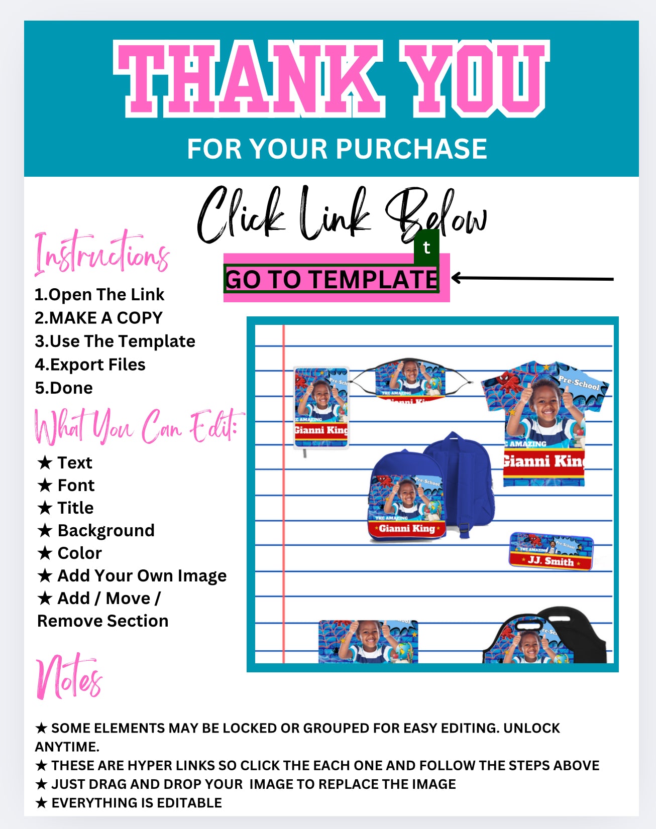 Back To School Bundle