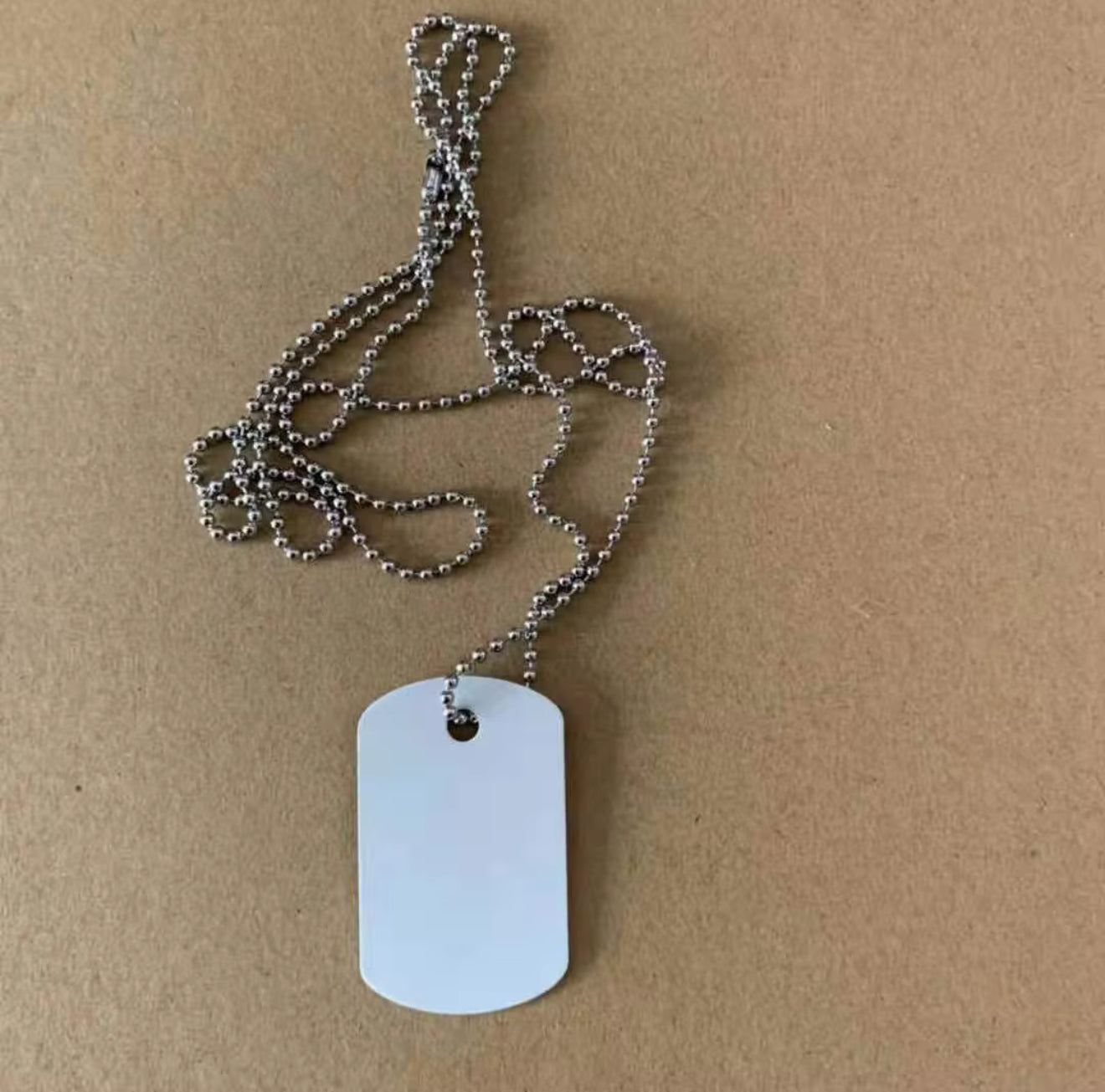 Double sided dog tags