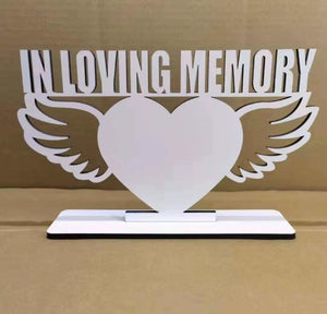 Big in loving memory plaques