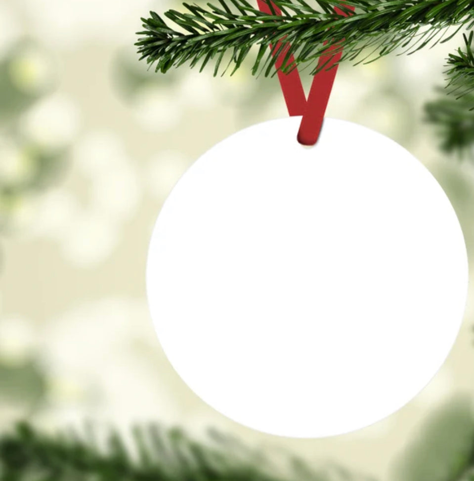 Double sided Christmas ornaments
