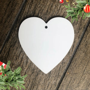 Double sided Christmas ornaments