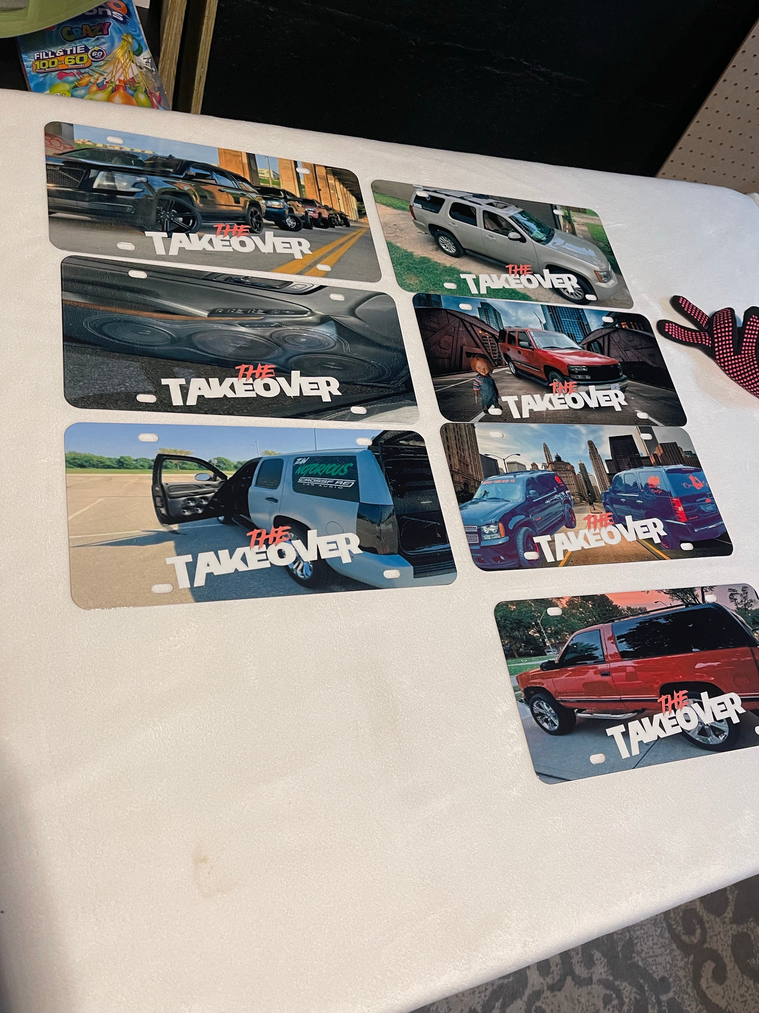 Sublimation license plates