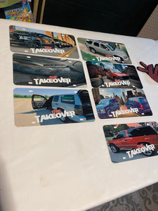 Sublimation license plates