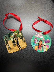 Double sided Christmas ornaments