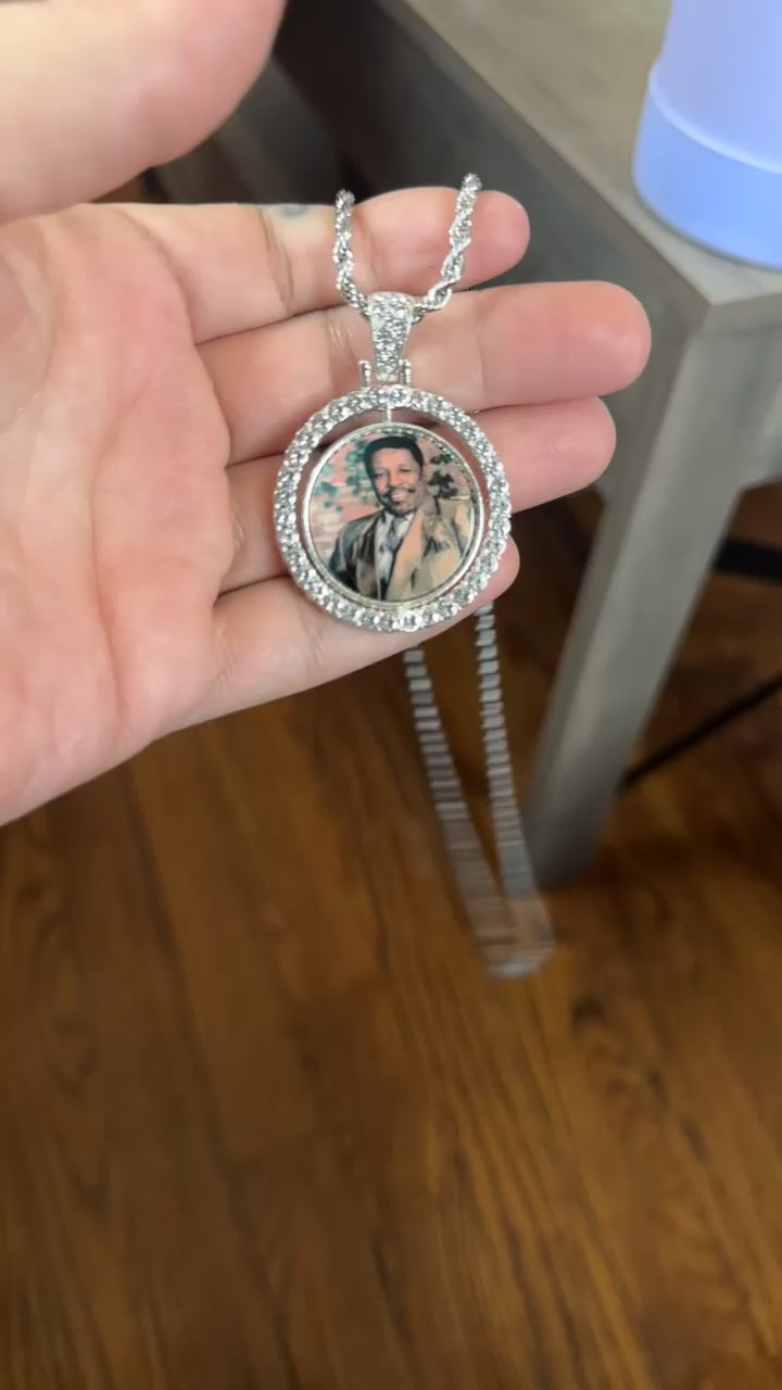 Rotating necklaces