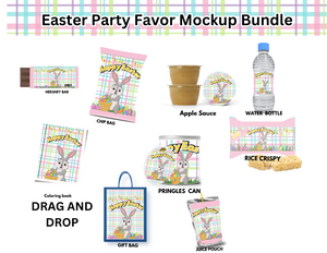 Easter Party favor templates