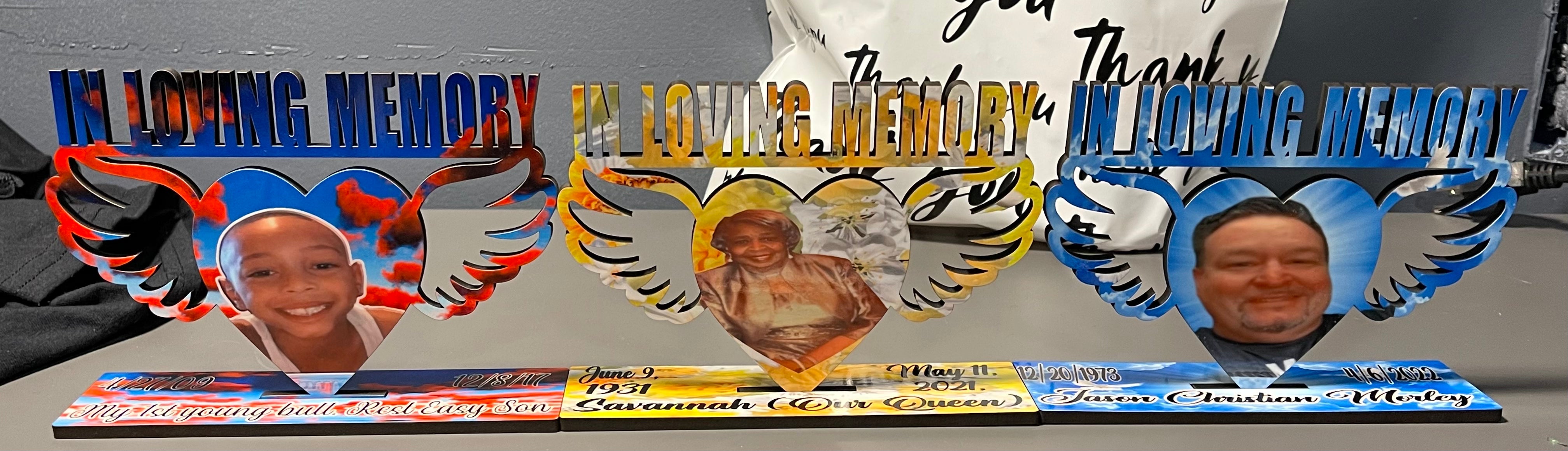 Memorial frame