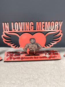 Memorial frame