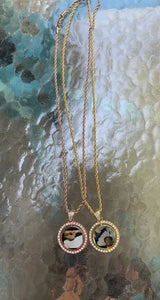 Rotating necklaces