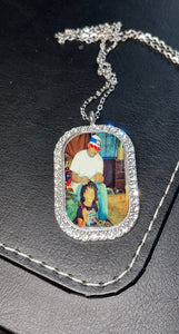 Photo Bling dog tags