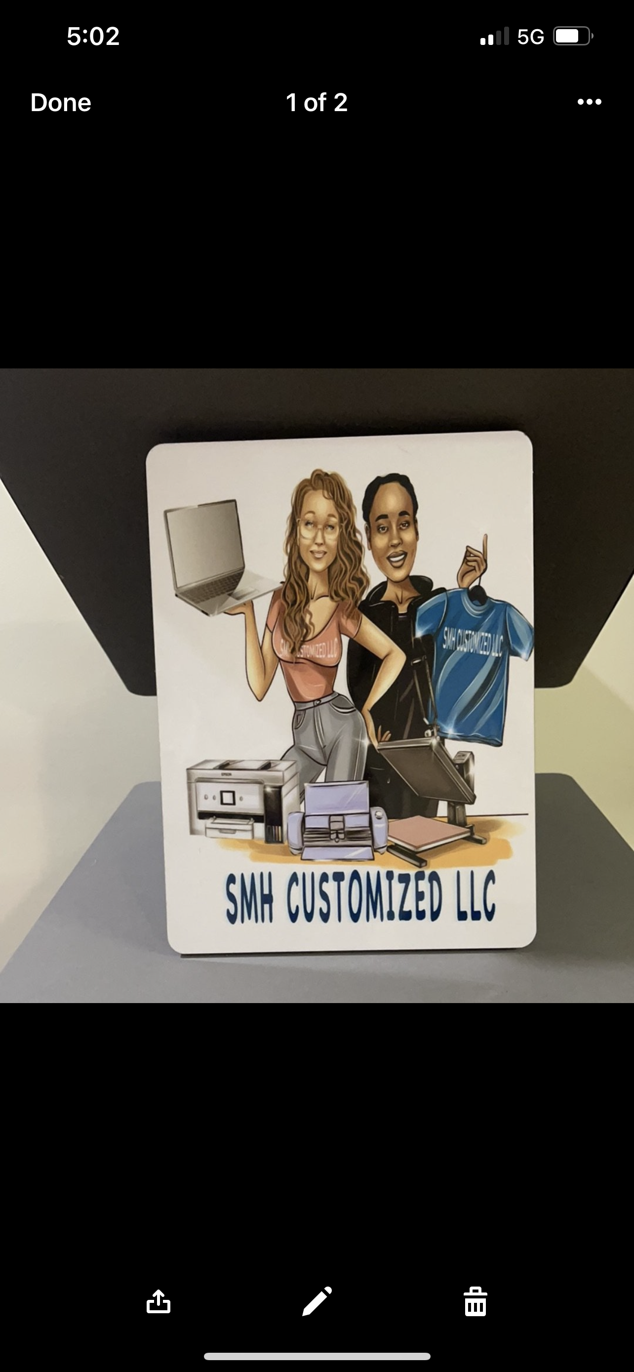 Logo plaque